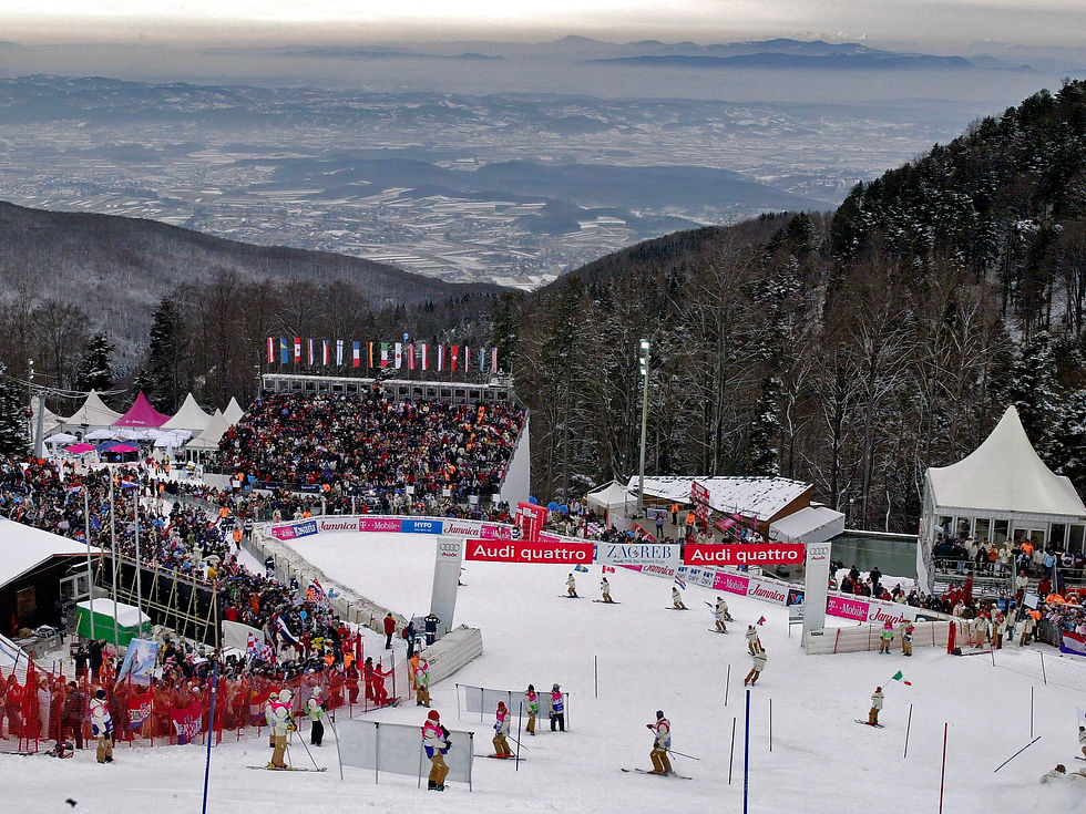 World Cup slalom race in Bistra