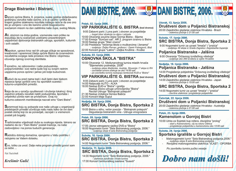 Bistra Day's 2006 - 2