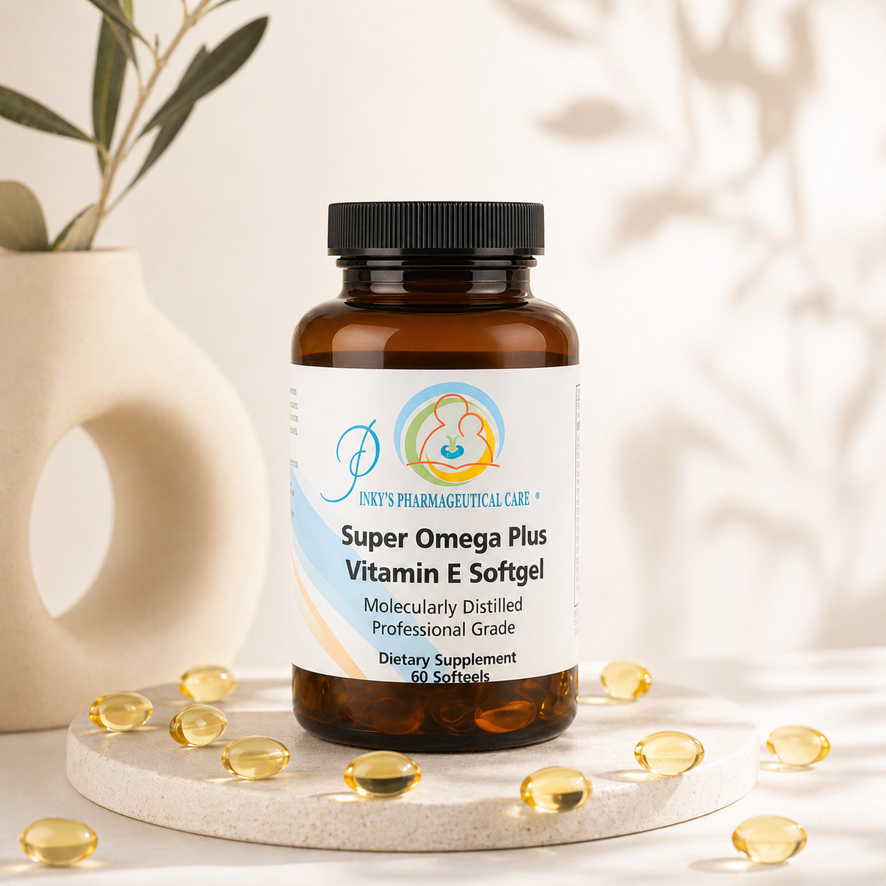 經典Omega三合E琉璃苣亞麻油膠囊