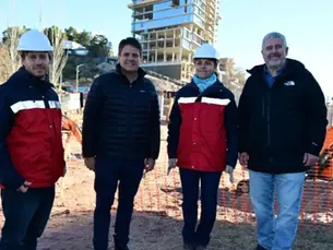 AVANZA EL NUEVO ACCESO NORTE DE NEUQUÉN:EL PUENTE EN "Y" YA TOMA FORMA Y COMIENZA EL POLO GASTRONÓMICO