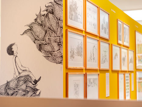 Sguardi cromatici: la palette di una mostra.