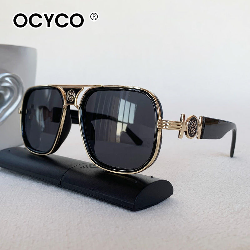 Fashion Vintage Square Sunglasses Men Women Luxury Brand Sun Glasses UV400 Styli