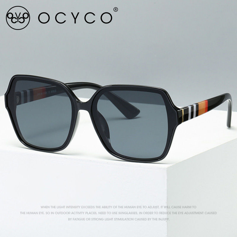 OCYCO 2023 Fashion Luxury Square Sunglasses Women Brand Cateye Glasses Vintage W