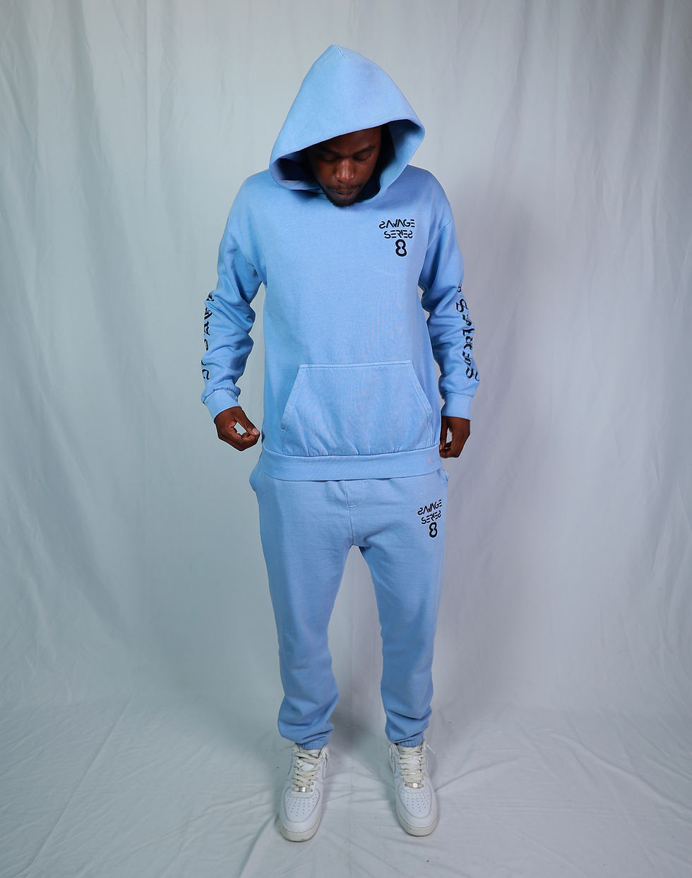 Thumbnail: Futuristic Savage Sweatsuit – Oversized Unisex
