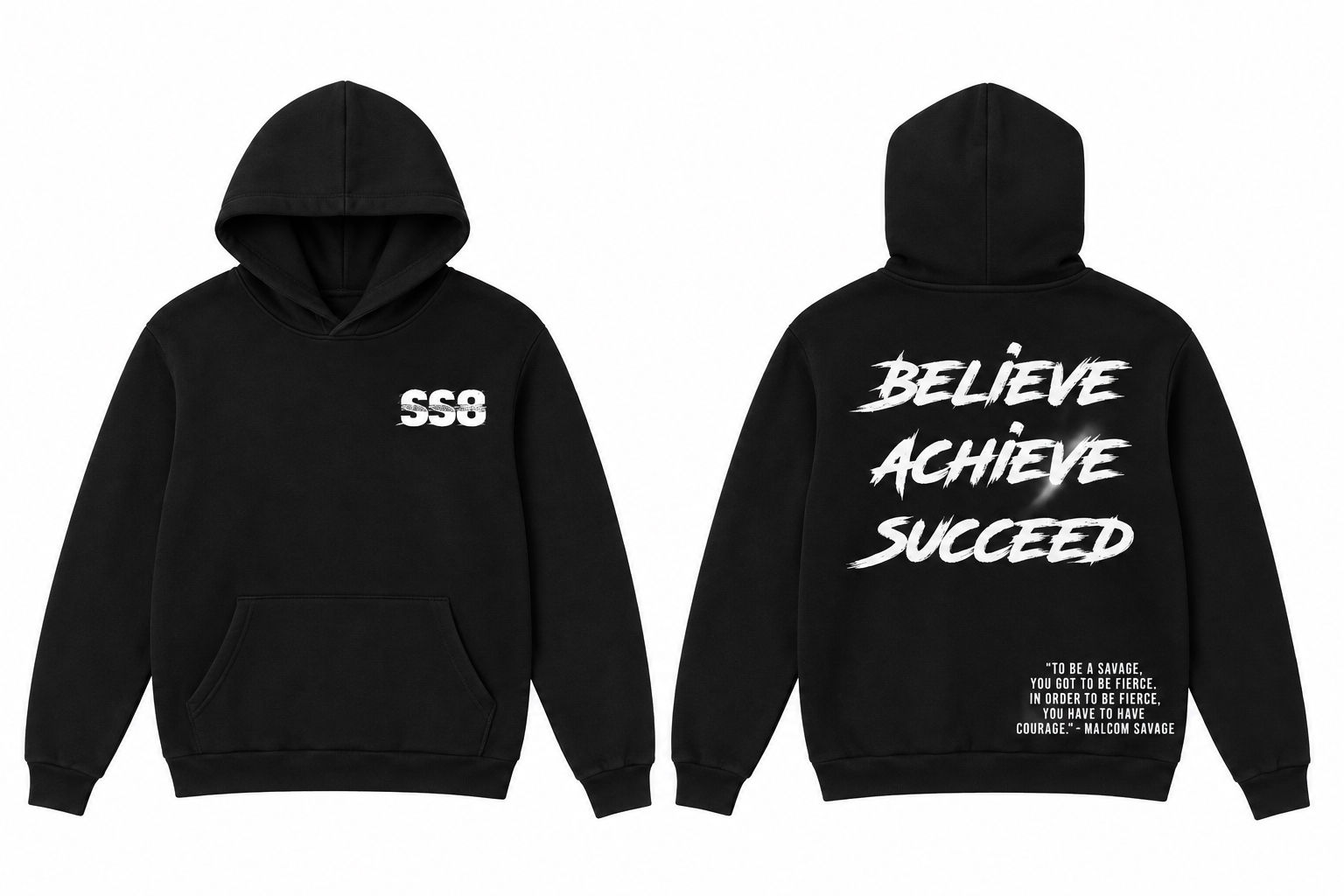 Believe, Achieve, Succeed Archive Hoodie - Unisex