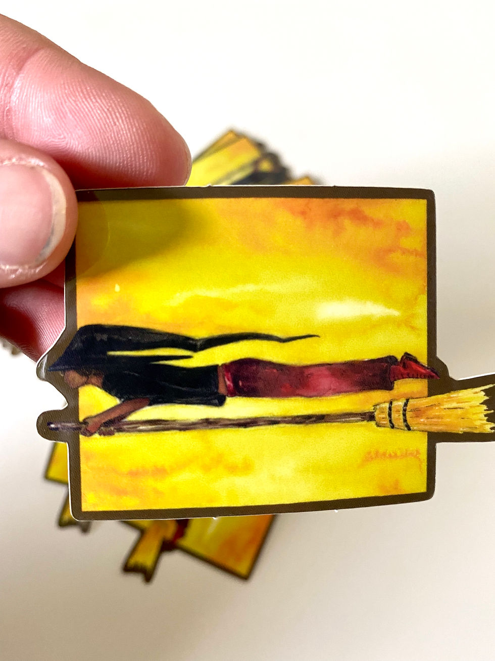 Thumbnail: Sunflower Witch sticker