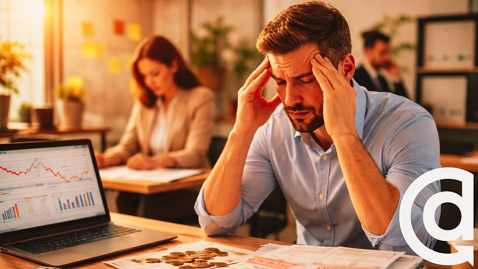 O custo invisível do comportamento financeiro nas empresas.