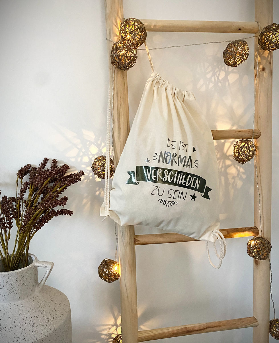 Miniaturbild: Baumwolltasche "Es ist normal"