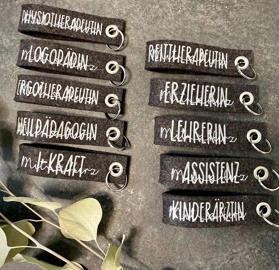 Miniaturbild: Schlüsselanhänger "Mit Herz"