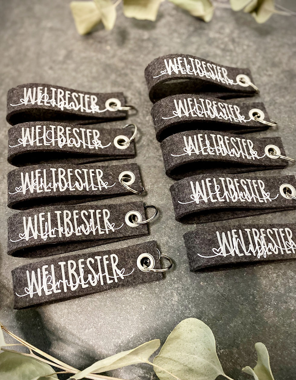 Miniaturbild: Schlüsselanhänger "Weltbeste/r"