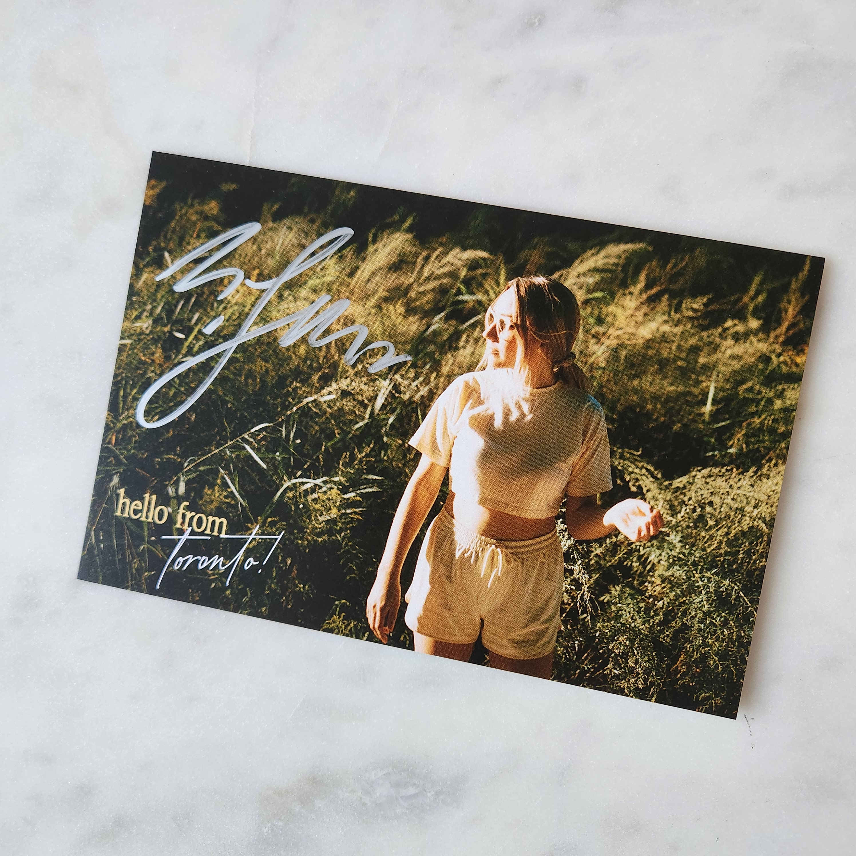 Hello From Toronto Postcard - Signed + Personalized