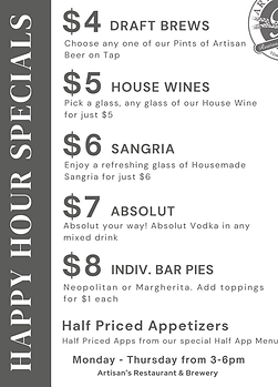 Toms River Happy Hour