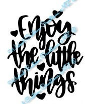 Enjoy the little things
