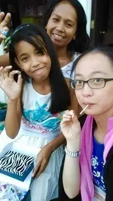 國際志工與home家的合影