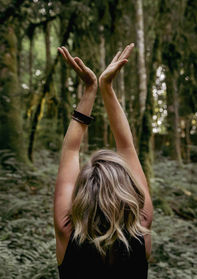 photographe féminin thérapeutique forêt