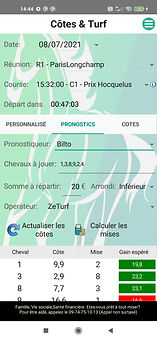 Copie d'écrn Côtes et Turf