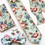 Thumbnail: Parwitch Sage Green and Dusty Pink Rose Pocket Square