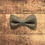 Thumbnail: Olive Green Pre-Tied Bow Tie in Tweed Wool