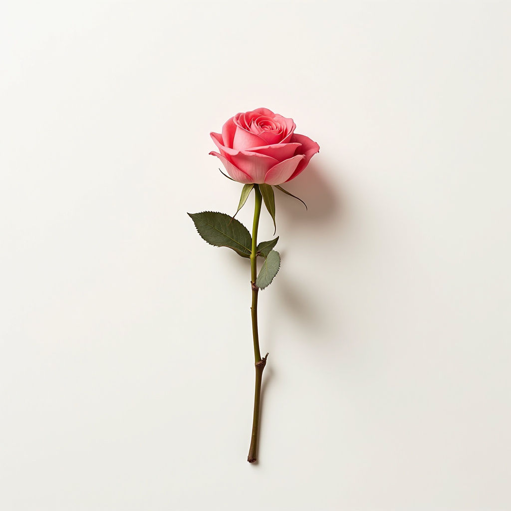 Single Rose Stem