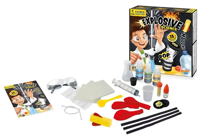 Miniature : jeux enfant science explosion