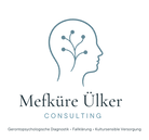 Mefküre Ülker Consulting logosu ve insan silüeti.