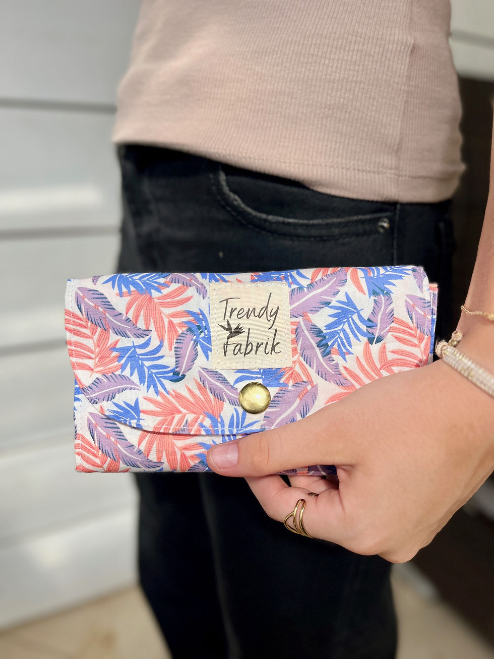 Miniature : Tote Bag pliable Pêche