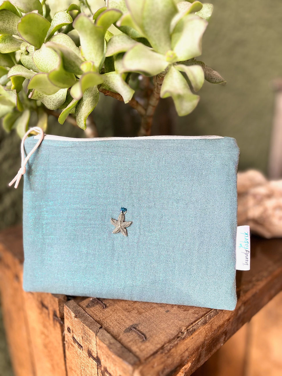 Miniature : Pochette en double gaze de coton