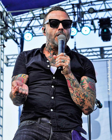 Justin Furstenfeld put on a show for the