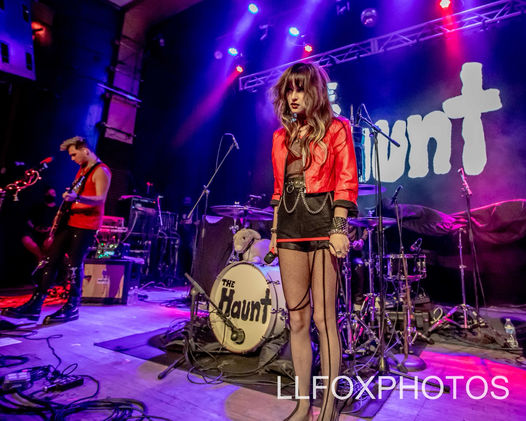 Sibling-lead band The Haunt gives an energizing performance on September 9th at The Vogue Theater