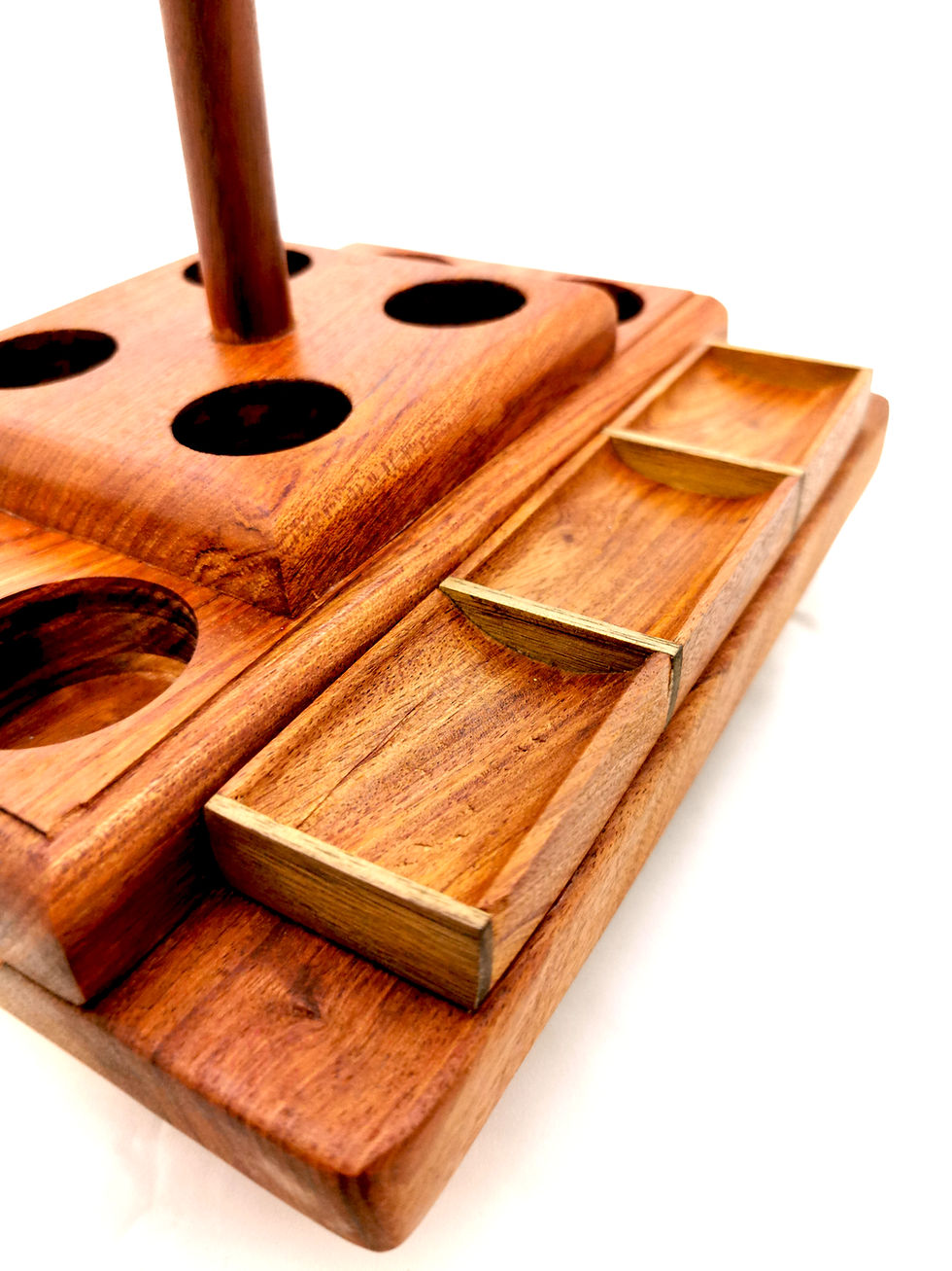Rotating Tool Caddy Teak