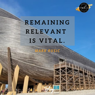 Remaining relevant is vital.