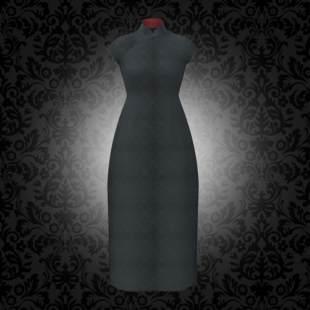 [NFT Set] Embroidered Cheongsam