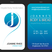 Joanne's Body & Bread. Logo & Business Card.