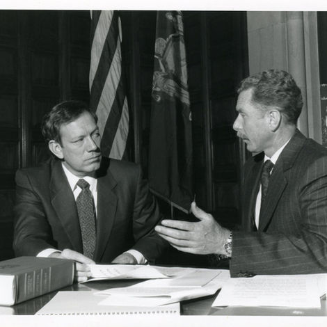 Representative Guerin with New York governor George Pataki