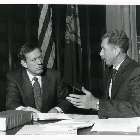 Representative Guerin with New York governor George Pataki
