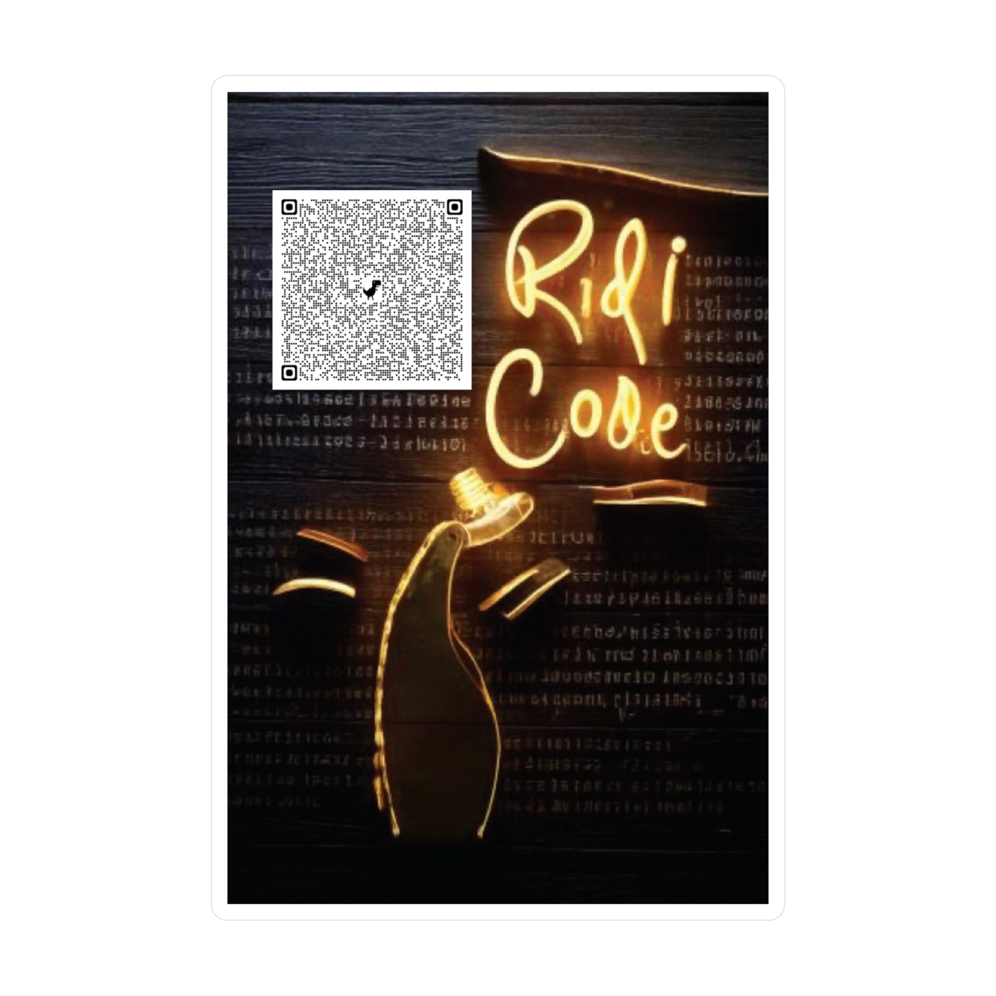 Ridi Code - Sticker with Code