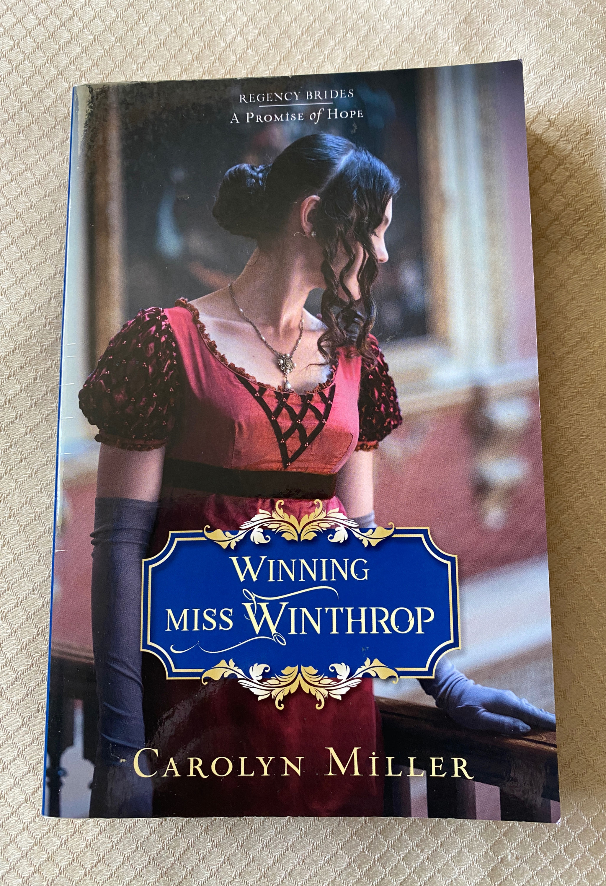 Winning Miss Winthrop signed paperback
