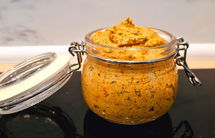 Crémeux à tartiner poivrons ricotta