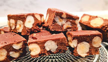 Fudge chocolat noisettes