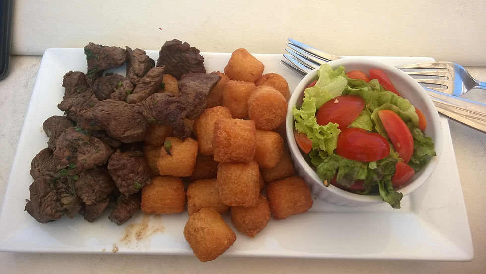 Fillet com aipim