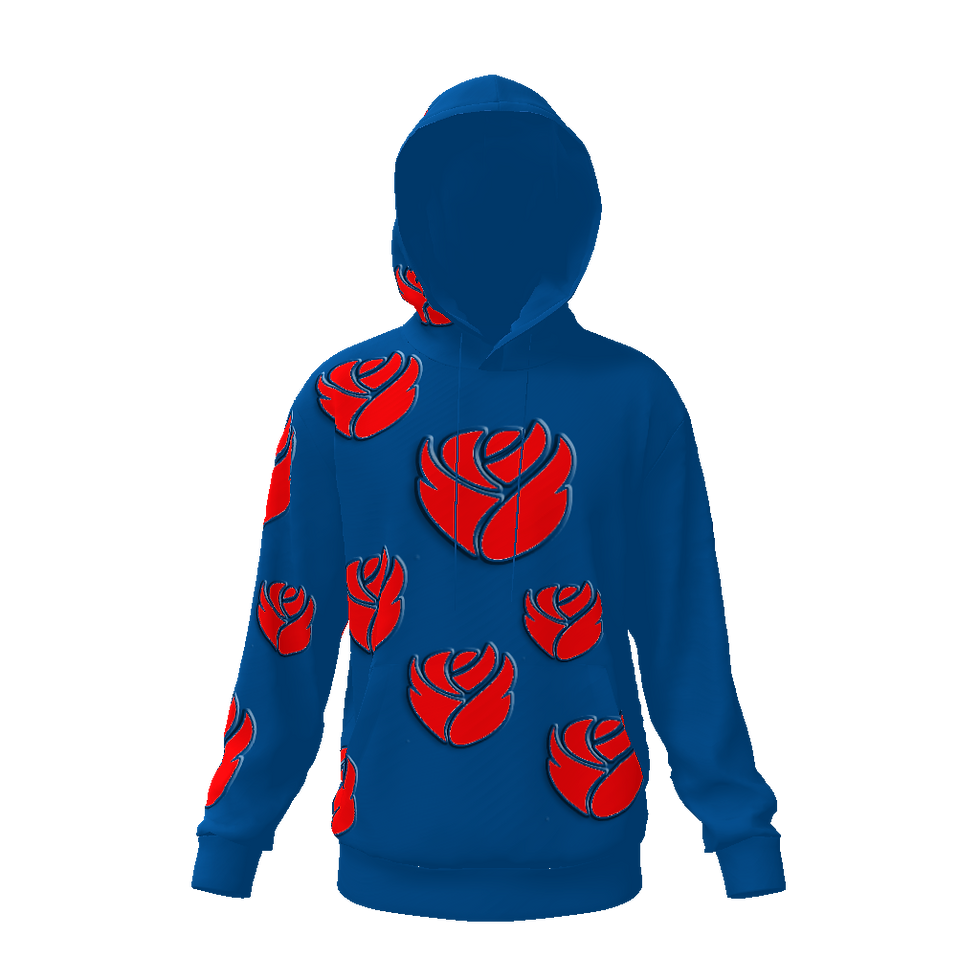 الصورة المصغرة: Rose Tribal Unisex Basic Hoodie