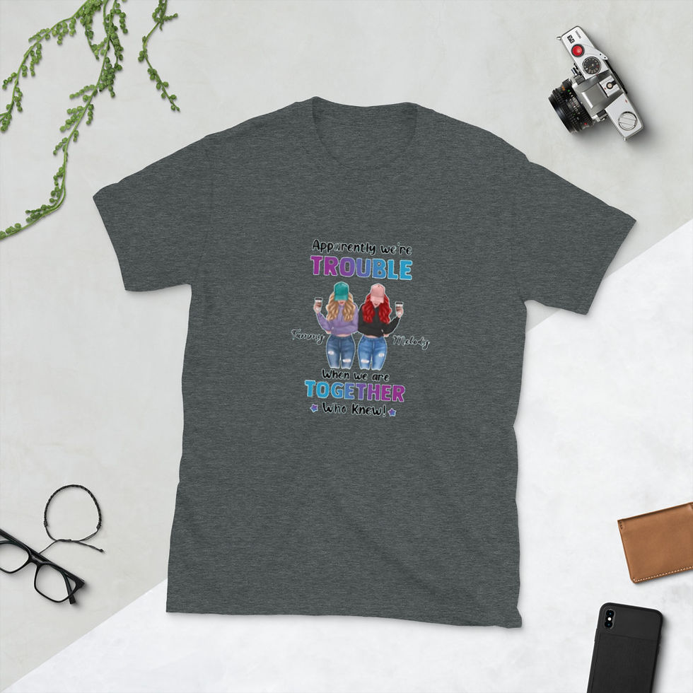 Miniature : Trouble Together Short-Sleeve Unisex T-Shirt