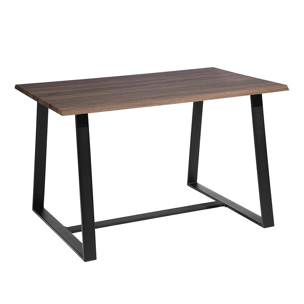 الصورة المصغرة: 47.2& Rectangular Dining Table U-shaped Metal Leg