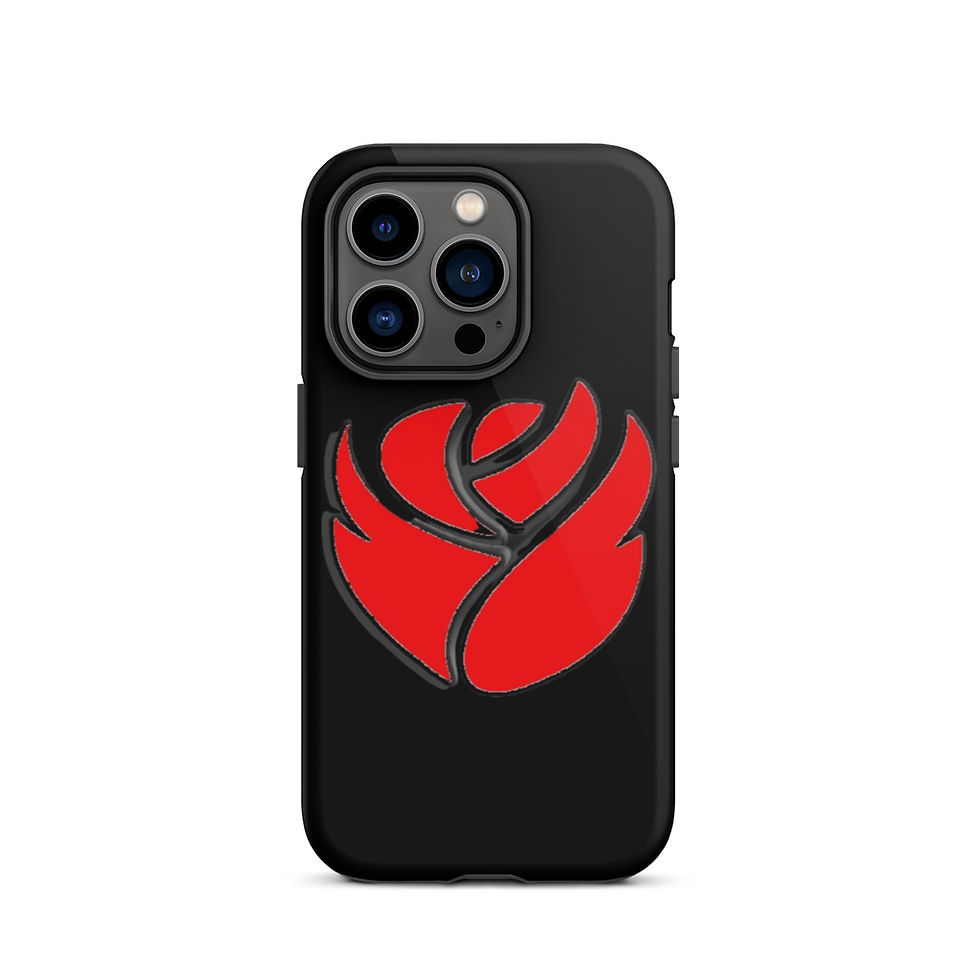 Miniatura: Tribal Rose Tough iPhone case