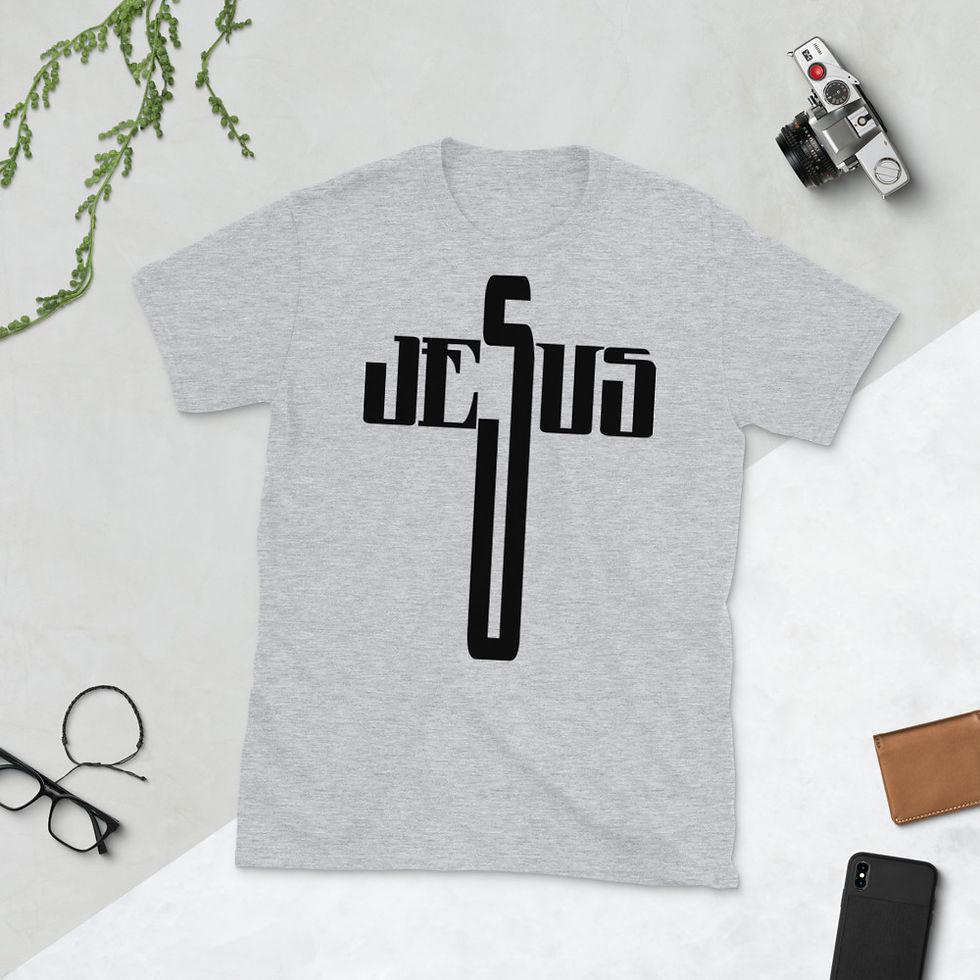 الصورة المصغرة: Jesus Men's heavyweight tee 