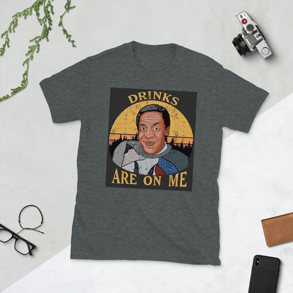 الصورة المصغرة: Drinks are on me Short-Sleeve Unisex T-Shirt