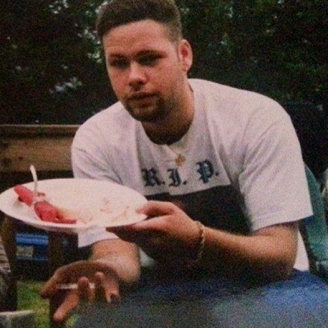 My brothers graduation party 1998