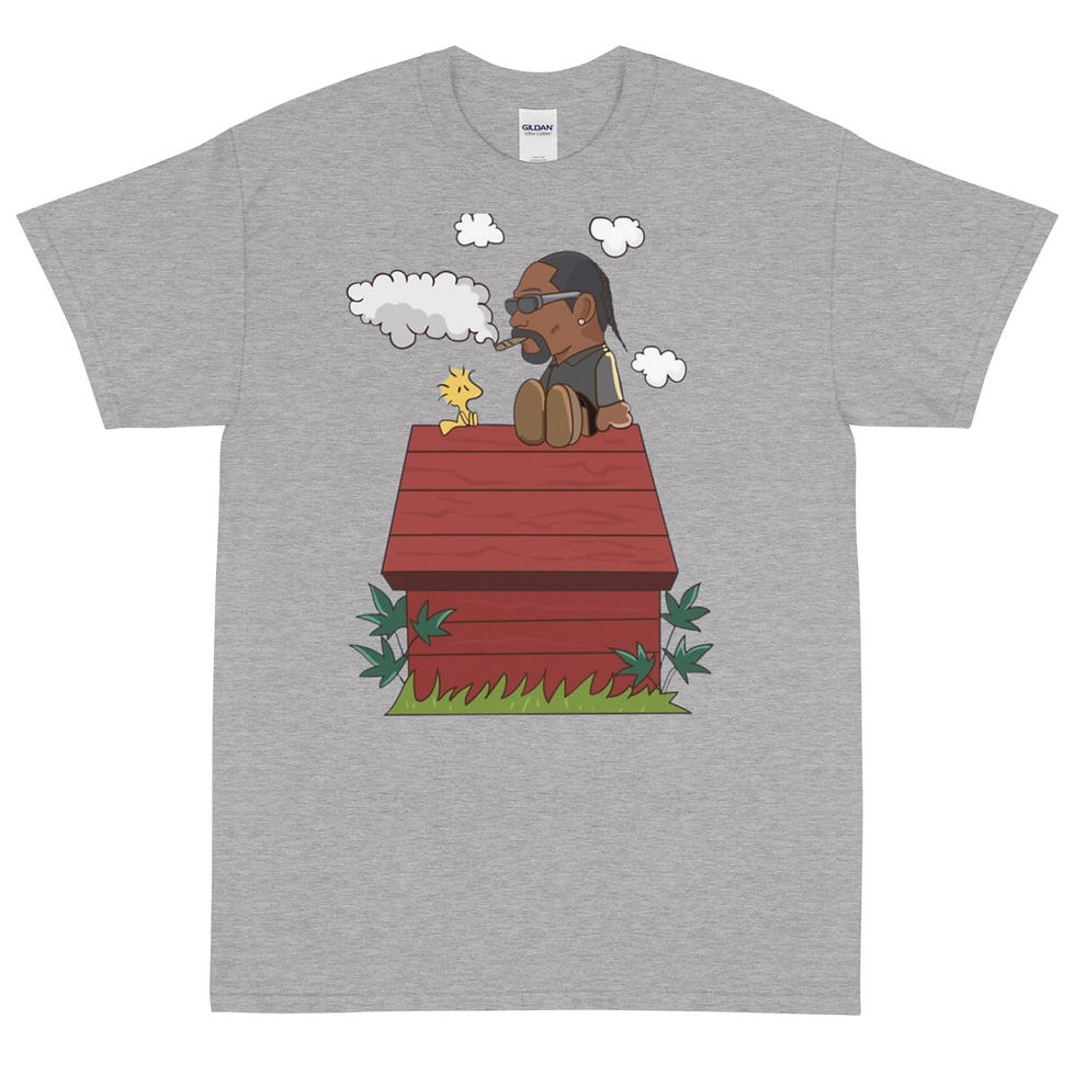 섬네일: Snoopy Dogg Short Sleeve T-Shirt