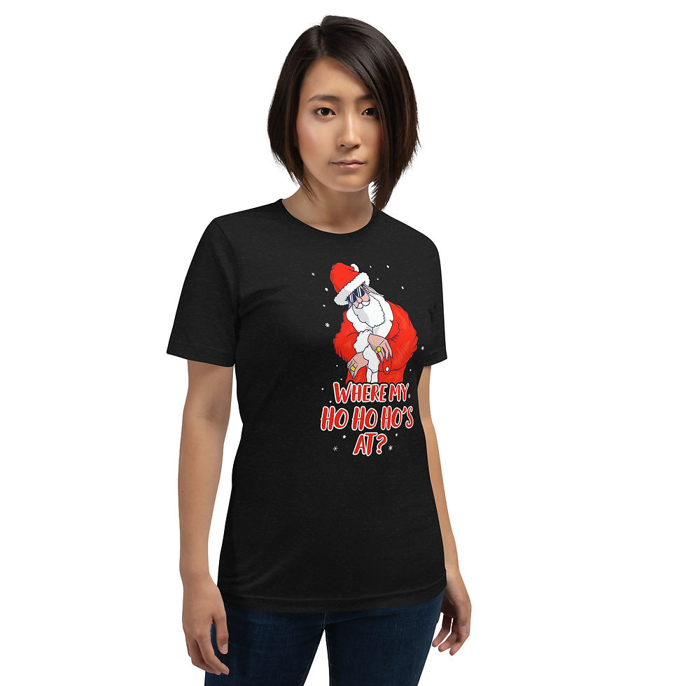 Miniature : Where my Ho's Unisex t-shirt