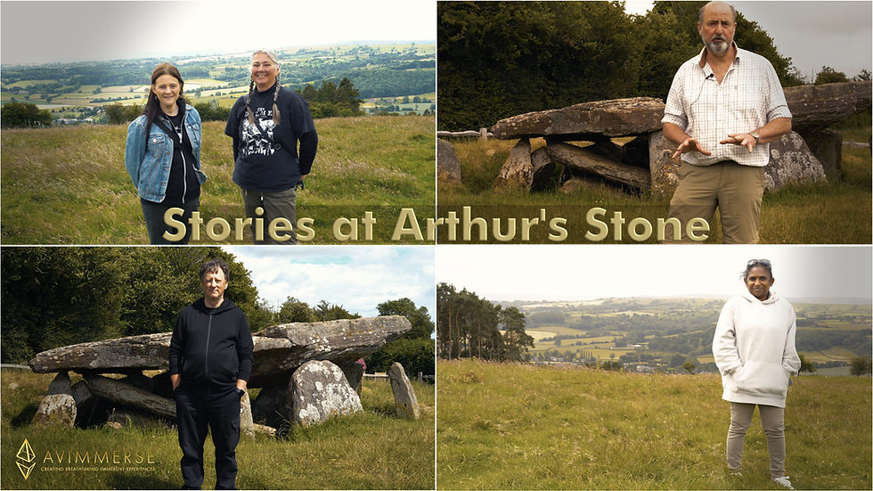 Beneath Hay Bluff community heritage film – Stories at Arthur’s Stone by AVimmerse